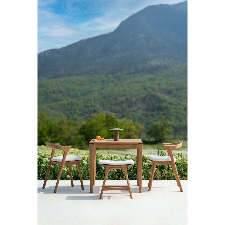 BOK OUTDOOR DINING TABLE - TEAK - SQUARE 31.5''x31.5'' by Ethnicraft