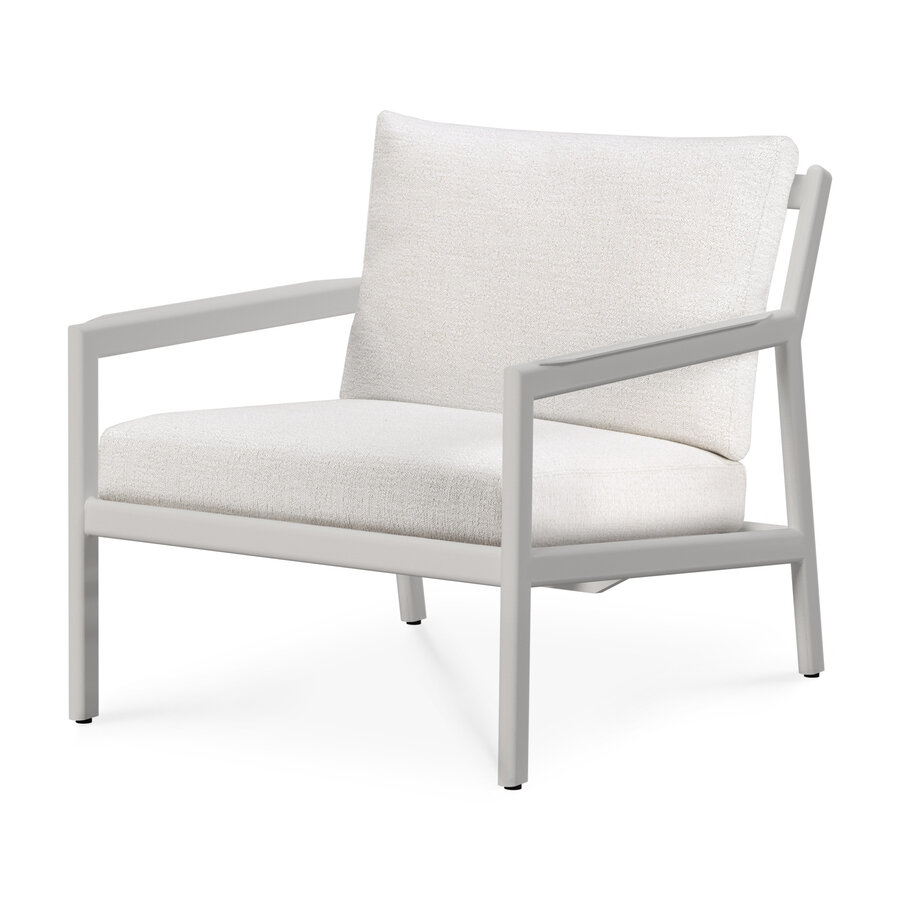 JACK OUTDOOR ARMCHAIR 1 SEATER - ALUMINIUM - WHITE by Ethnicraft