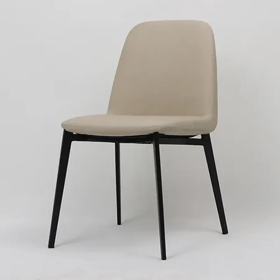 MIA CHAIR BEIGE  SYNTHETIC LEATHER