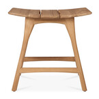 OSSO DINING STOOL - TEAK by Ethnicraft