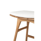 OSSO DINING STOOL - TEAK by Ethnicraft