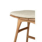 OSSO DINING STOOL - TEAK by Ethnicraft