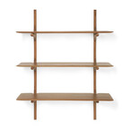 PI WALL SHELF - 3 SHELVES by Ethnicraft