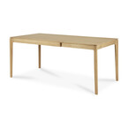 TABLE À DÎNER BOK EXTENSIBLE - RECTANGLE - 47''/71'' par Ethnicraft