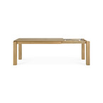 SLICE EXTANDABLE TABLE - OILED OAK 63''/94.5'' by Ethnicraft