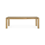 SLICE EXTANDABLE TABLE - OILED OAK 63''/94.5'' by Ethnicraft