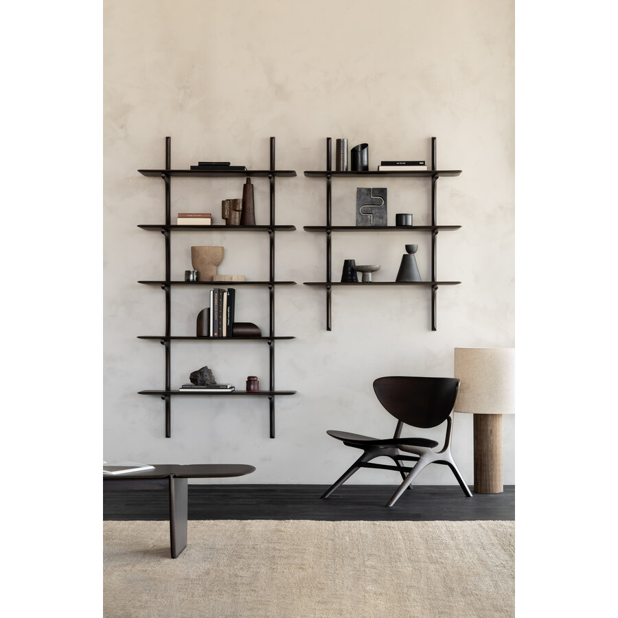 PI WALL SHELF - 5 SHELVES by Ethnicraft