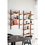 PI WALL SHELF - 5 SHELVES by Ethnicraft