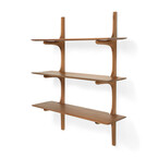 PI WALL SHELF - 3 SHELVES by Ethnicraft