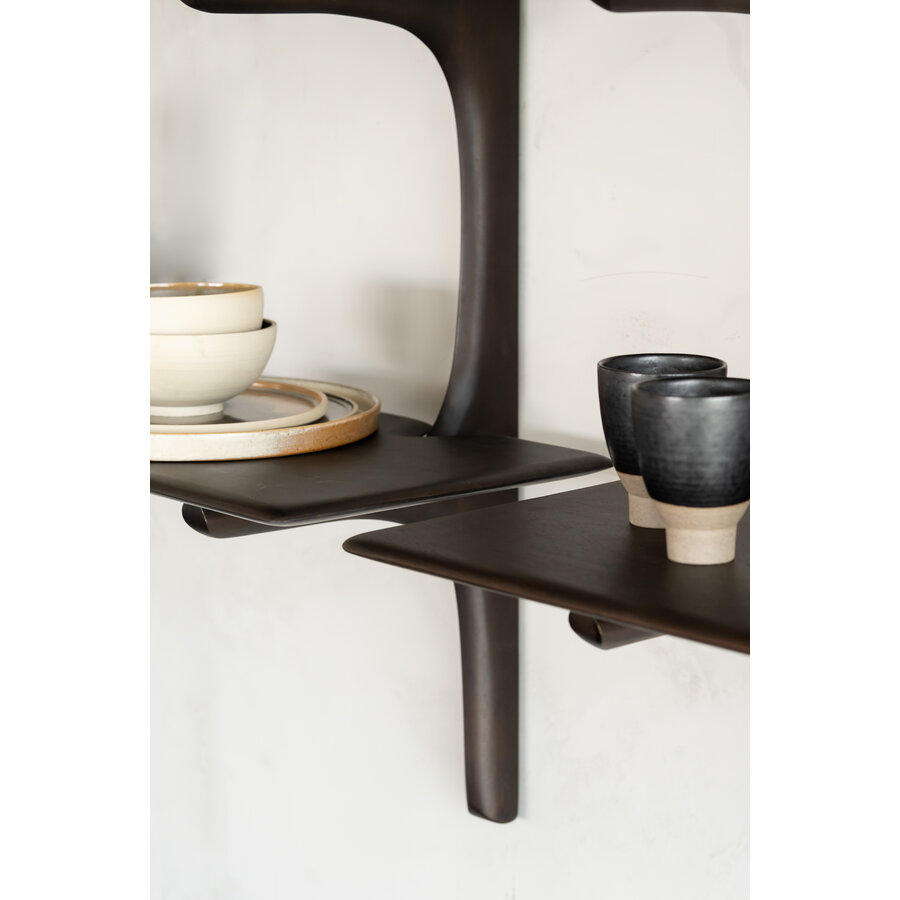 PI WALL SHELF - 3 SHELVES by Ethnicraft