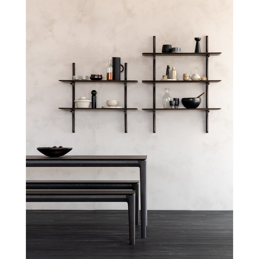 PI WALL SHELF - 3 SHELVES by Ethnicraft