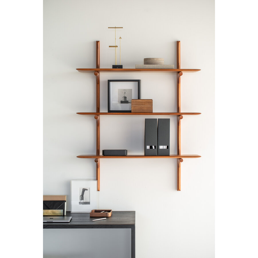 PI WALL SHELF - 3 SHELVES by Ethnicraft