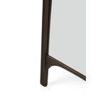 PI FLOOR MIRROR - VARNISHED MAHOGANY - DARK BROWN 31.5''x78.5'' by Ethnicraft