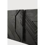 MEUBLE TV GRAPHIC - TECK VERNI - NOIR - 94.5'' par Ethnicraft