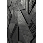 GRAPHIC SIDEBOARD - VARNISHED TEAK - BLACK 66.5'' by Ethnicraft