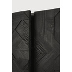 GRAPHIC SIDEBOARD - VARNISHED TEAK - BLACK 66.5'' by Ethnicraft