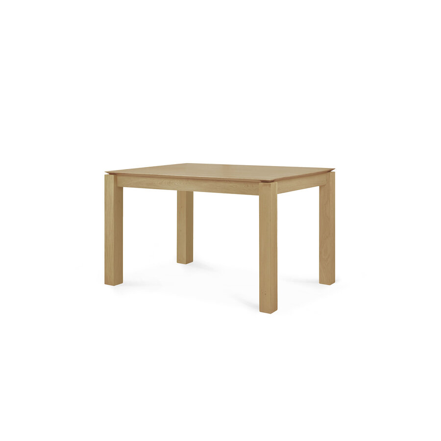 TABLE SLICE EXTANDABLE - OILED OAK 55.5''/87'' by Ethnicraft
