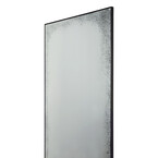 MIROIR DE SOL AGED -  CLAIR- CADRE EN MÉTAL NOIR - MOYENNEMENT ÂGÉ - RECTANGULAIRE 31.5 x 78.5 par Ethnicraft