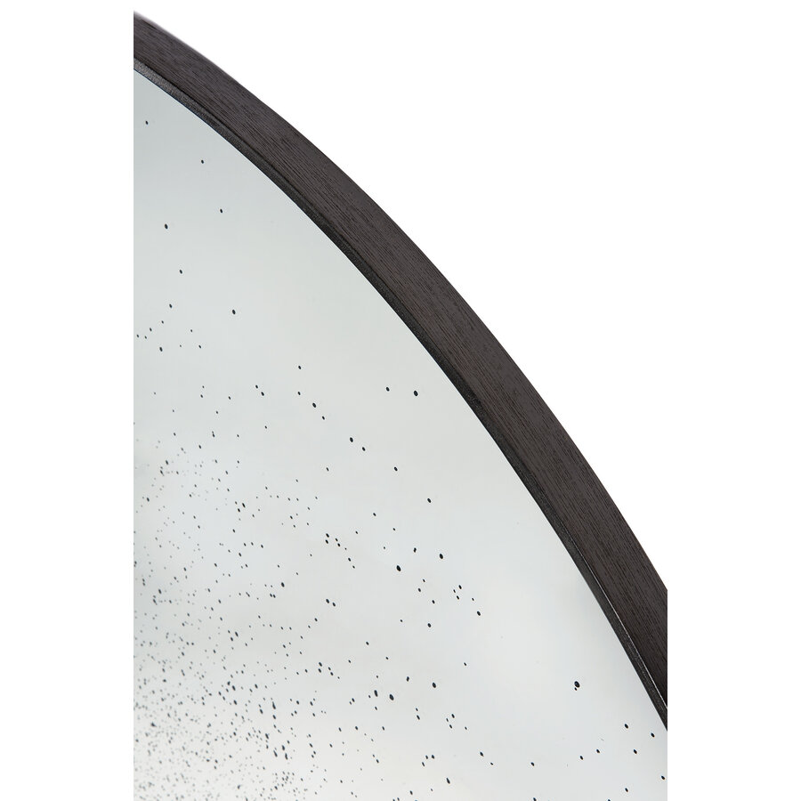MIROIR ROND ÂGÉ - CLAIR - CADRE EN BOIS - MOYENNEMENT ÂGÉ 47.5'' par Ethnicraft