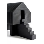 STILT HOUSE - VARNISHED MAHOGANY - BLACK by Ethnicraft