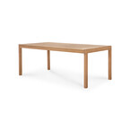 JACK OUTDOOR DINING TABLE - TEAK - RECTANGULAR 78.5'' by Ethnicraft