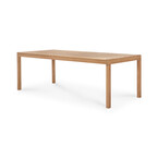 OUTDOOR DINING TABLE - TEAK - RECTANGULAR 98.5'' by Ethnicraft