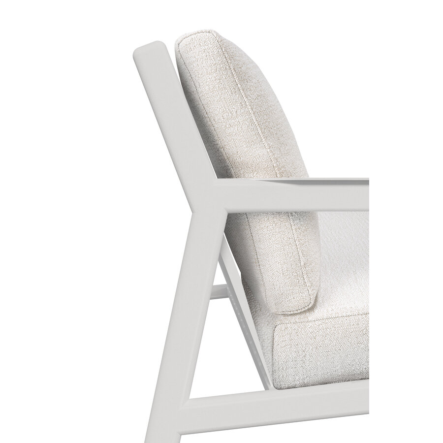 CANAPÉ JACK EXTÉRIEUR - ALUMINIUM - BLANC 2 PLACE+ par Ethnicraft