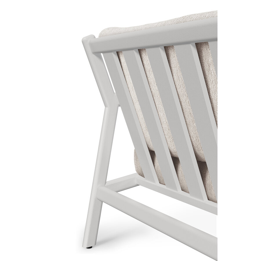 JACK OUTDOOR SOFA - ALUMINIUM - WHITE 2 SEATER+ by Ethnicraft