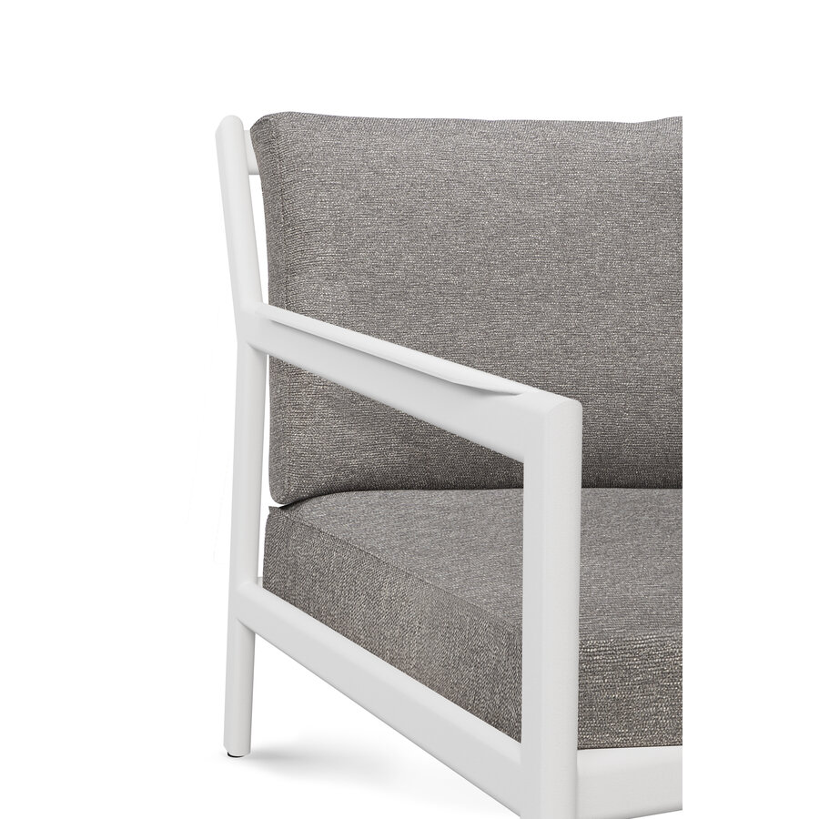 JACK OUTDOOR SOFA - ALUMINIUM - WHITE 2 SEATER+ by Ethnicraft