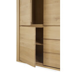 SHADOW DRESSER - OILED OAK - 3 DOORS - 2 DRAWERS by Ethnicraft