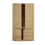 SHADOW DRESSER - OILED OAK - 3 DOORS - 2 DRAWERS by Ethnicraft