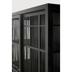 ARMOIRE BURUNG - CHÊNE VERNI - NOIR - 2 PORTE COULISSANTES par Ethnicraft