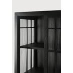 ARMOIRE BURUNG - CHÊNE VERNI - NOIR - 2 PORTE COULISSANTES par Ethnicraft