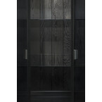 ANDERS CUPBOARD - BLACK METAL - 2 DOORS - H63'' by Ethnicraft