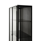 ARMOIRE ANDERS - MÉTAL NOIR - 2 PORTES - H71'' par Ethnicraft