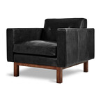Fauteuil de cuir Embassy  par Gus* Modern