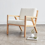 TRUSS ARMCHAIR NATURAL by Gus* Modern