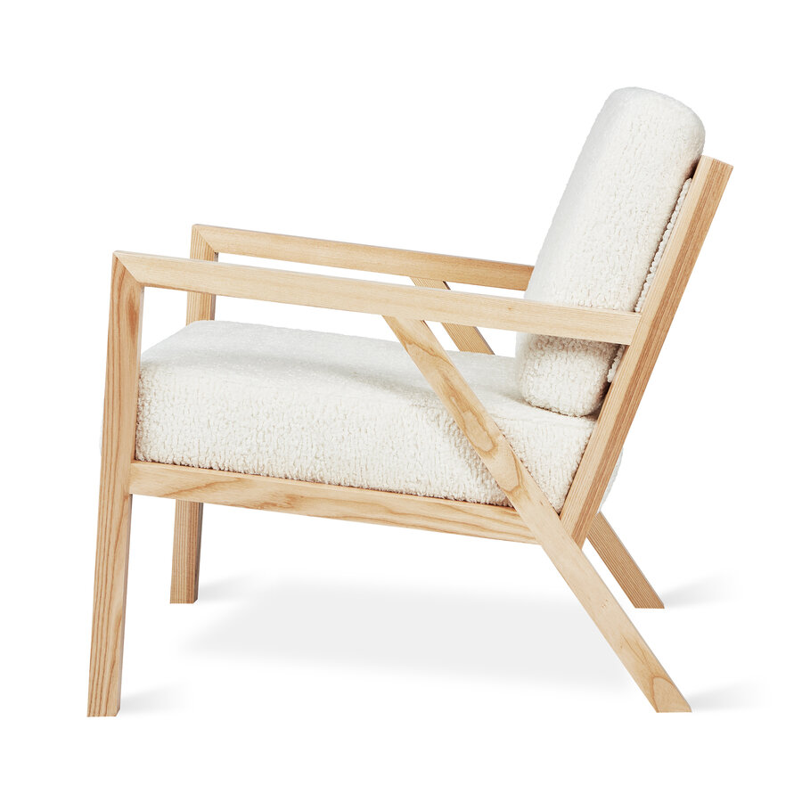 TRUSS ARMCHAIR NATURAL by Gus* Modern