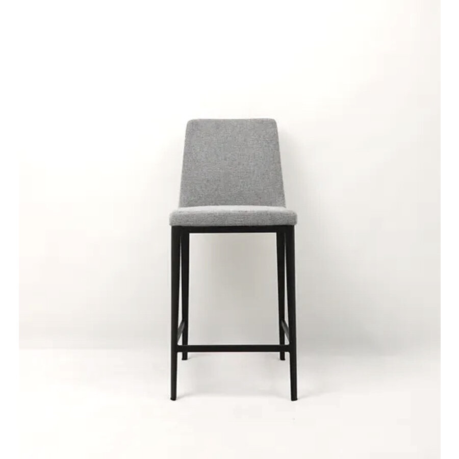 TABOURET COMPTOIR AVENUE GRIS PÂLE - BASE B