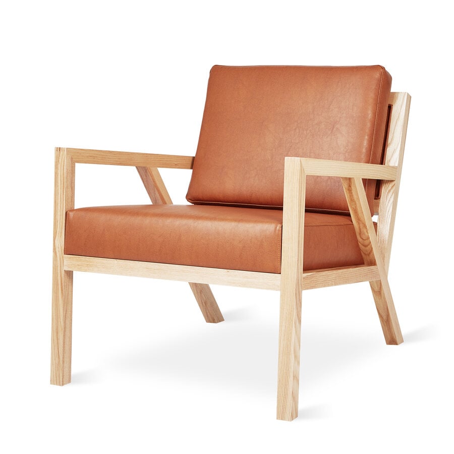 TRUSS CHAIR APPLESKIN LEATHER by Gus* Modern