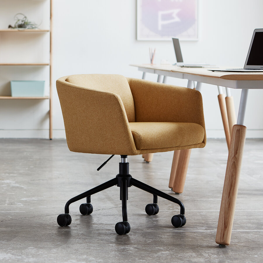 RADIUS DESK CHAIR by Gus* Modern