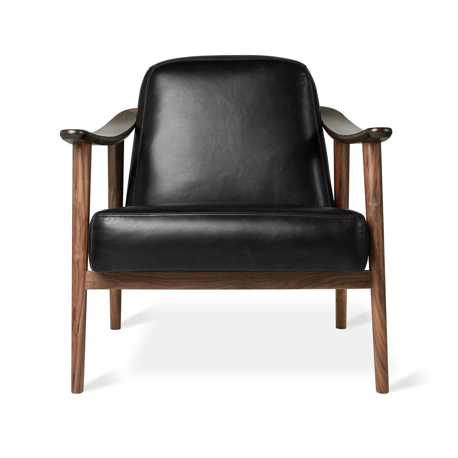 FAUTEUIL BALTIC NOYER par Gus* Modern
