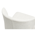 CHAISE CABO BEIGE / BASE MÉTAL NOIR