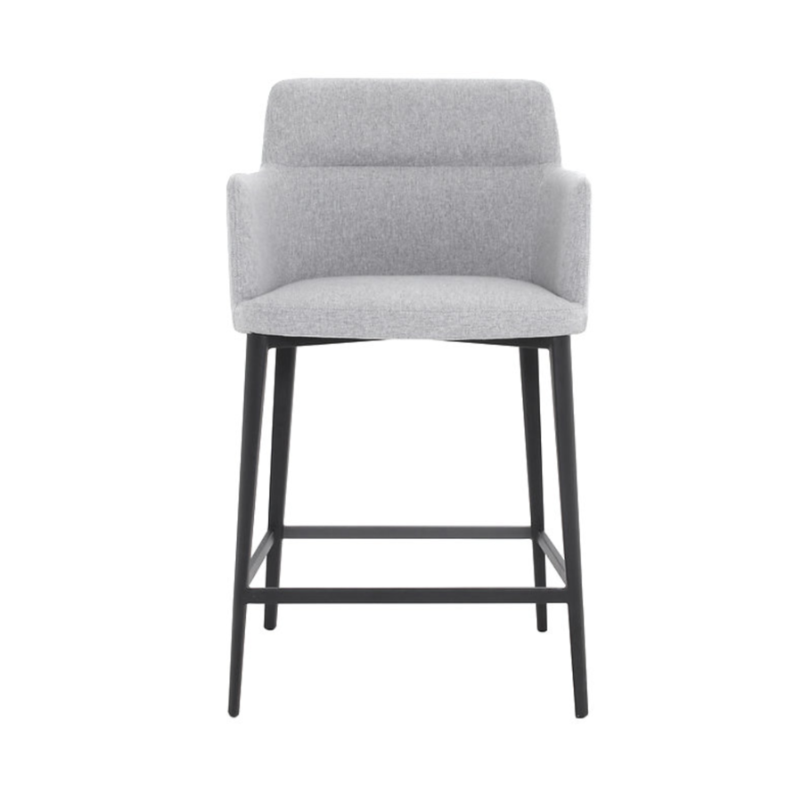 WILLIAMSBURG BAR STOOL LIGHT GREY