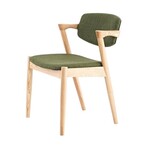 BRERA CHAIR FABRIC GREEN