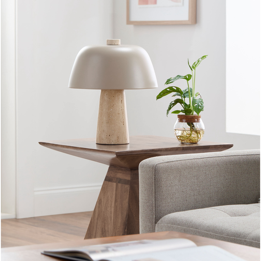 FES TABLE LAMPE SMALL/BEIGE