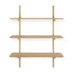PI WALL SHELF - 3 SHELVES by Ethnicraft