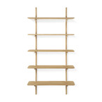 PI WALL SHELF - 5 SHELVES by Ethnicraft