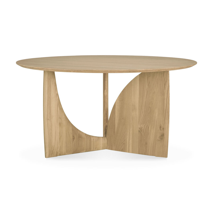 TABLE À DÎNER GEOMETRIC - RONDE 59'' par Ethnicraft