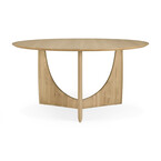 TABLE À DÎNER GEOMETRIC - RONDE 59'' par Ethnicraft